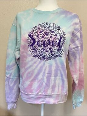 Seaside Tie Dye Dreamsicle Women’s Small Sweatshirt Beach PNW Vacation Coastal